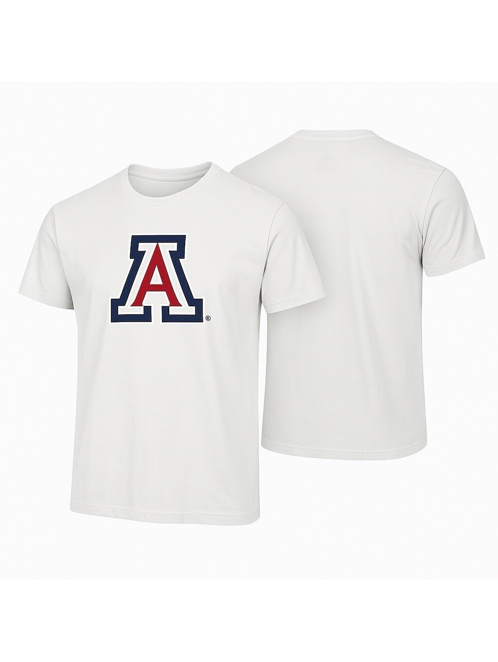 Arizona Wildcats Fanatics T-Shirt Size Large NCAA College Tee Red Blue Logo